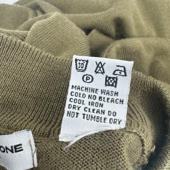 Maxini Collezione Sweater Men XXL Green Knit Pullover Wool Blend Long Sleeve - Picture 7 of 9